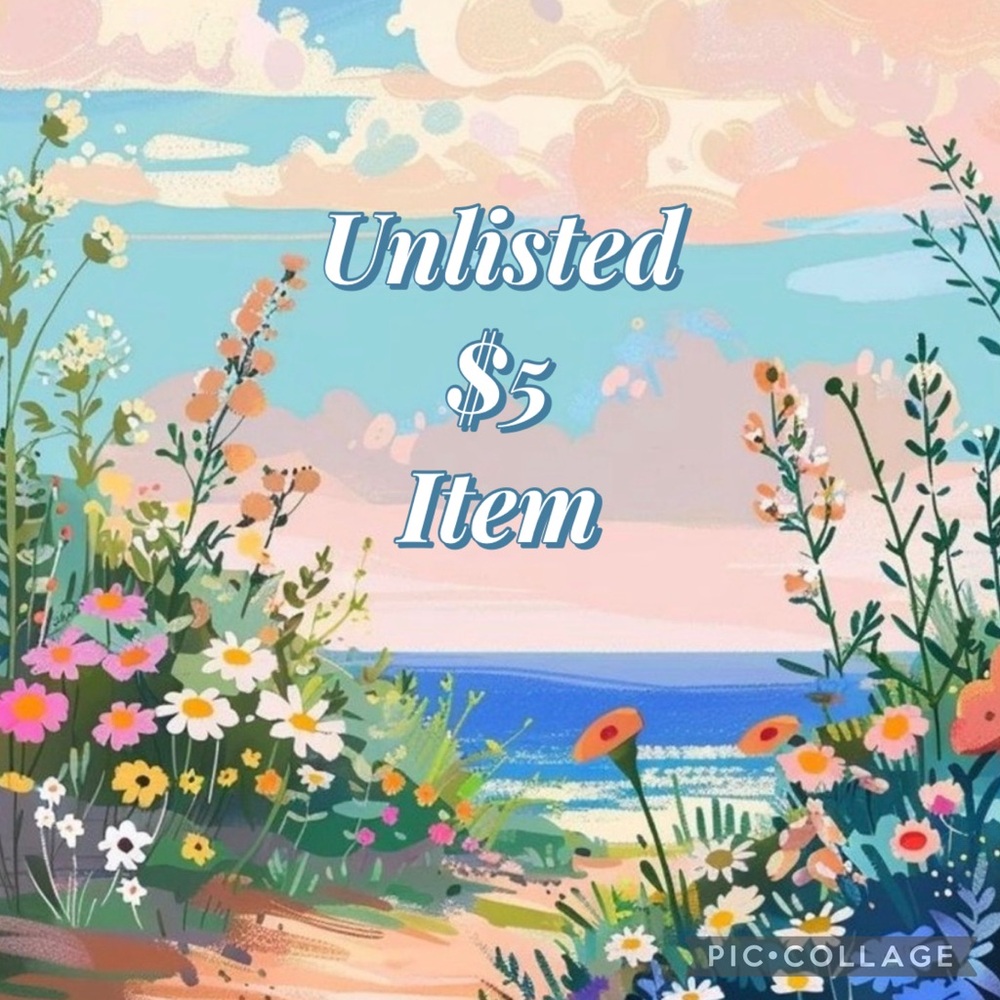 Unlisted items for live show